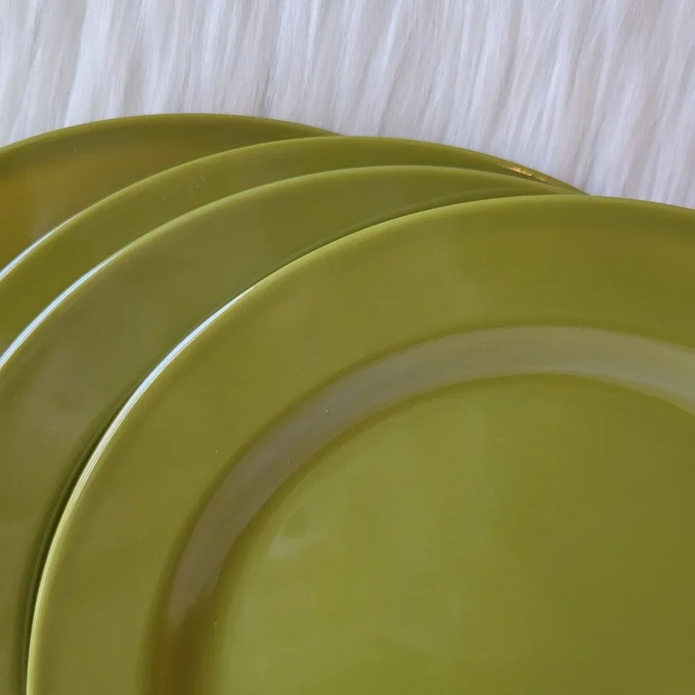 Set of 4 Melamine Plates